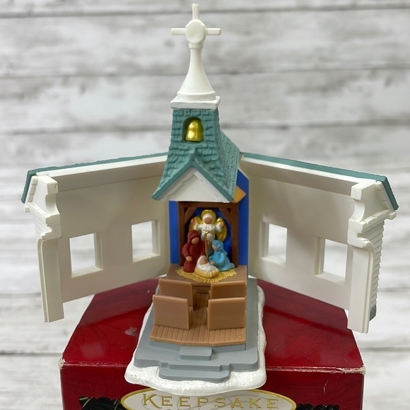 HALLMARK “Come All Ye Faithful “ 1995 Church Christmas ornament vintage - Picture 1 of 8